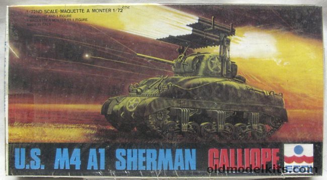 ESCI 1/72 M4 A1 Sherman Calliope, 8059 plastic model kit